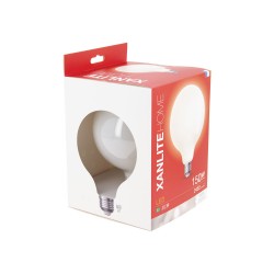 Ampoule LED G125 Opaque, culot E27, conso. 17W, 2452 Lumens, Blanc neutre