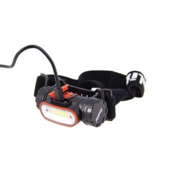 Lampe Frontale LED, Détécteur de Mouvement Intégré, 350 Lumens, Rechargeable USB