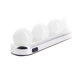 Éclairage de miroir à piles (incluses) - 200 lumens - Blanc neutre