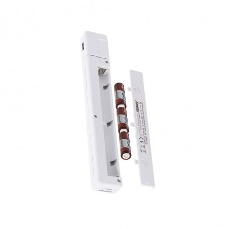 Éclairage de placard et tiroir - Détecteur d'ouverture de porte à piles (incluses) - 80 lumens - Blanc neutre