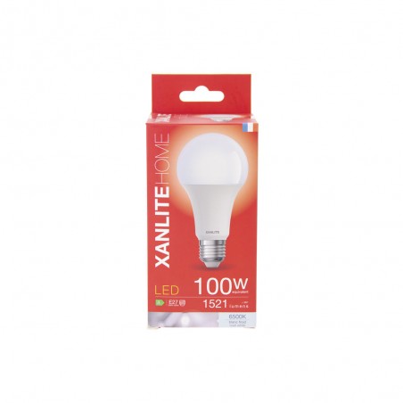 Ampoule LED A60, culot E27, 14,2W cons. (100W eq.), lumière blanc froid