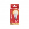 Ampoule LED A60, culot B22, 10W cons. (60W eq.), lumière blanc chaud