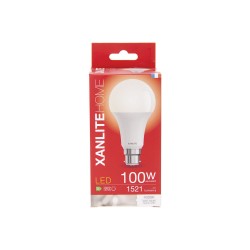 Ampoule LED standard, culot B22, 14,2W cons. (100W eq.), lumière blanche neutre