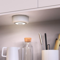 Éclairage de placard à piles (incluses) - 150 lumens - Blanc neutre