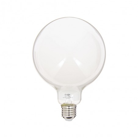 Ampoule LED G125 Opaque, culot E27, conso. 17W, 2452 Lumens, Blanc chaud