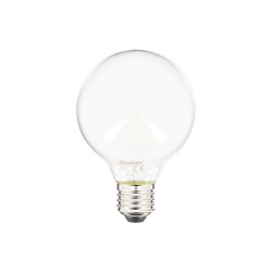 Ampoule LED G80 Opaque, culot E27, conso. 6,5W, 806 Lumens, Blanc neutre