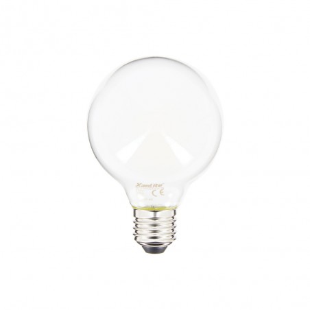 Ampoule LED G80 Opaque, culot E27, conso. 6,5W, 806 Lumens, Blanc neutre