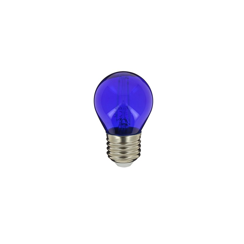 Ampoule LED P45, culot E27, 2W cons. (N.C eq.), lumière Lumière bleu