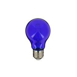 Ampoule LED A60, culot E27, 3,8W cons. (N.C eq.), lumière Lumière bleue
