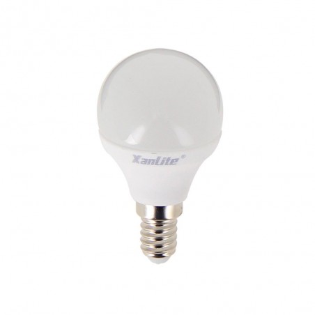 Ampoule LED P45, culot E14, 5,3W cons. (40W eq.), lumière blanc chaud