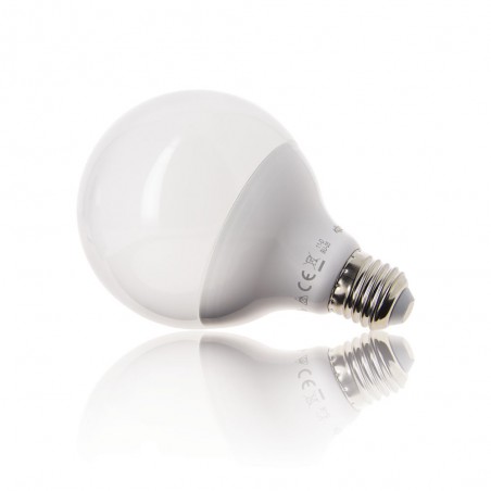 Ampoule Connectée KOZii SMD E27 1521 lumens G95, éclairage blancs + couleurs