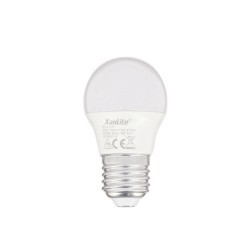 Ampoule LED P45, culot E27, 6 cons. (40W eq.), lumière blanc chaud