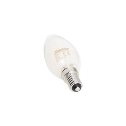 Ampoule LED filament flamme culot E14 806lm blanc chaud