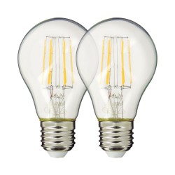 Lot de 2 ampoules LED A60 -...