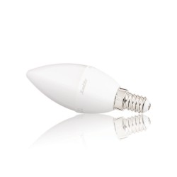 Ampoule LED flamme, culot E14, 5W cons. (40W eq.), lumière blanc chaud