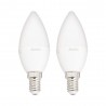 Ampoule LED flamme, culot E14, 5W cons. (40W eq.), lumière blanc chaud