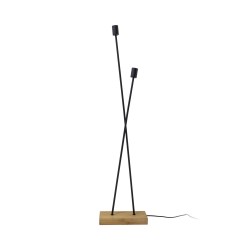 Lampadaire Twinsy bambou et...