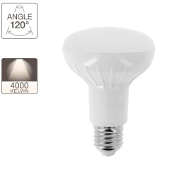 Ampoule spot LED R80 - culot E27 - classique
