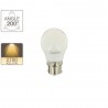 Ampoule LED P45, culot B22, 5,3W cons. (40W eq.), lumière blanc chaud