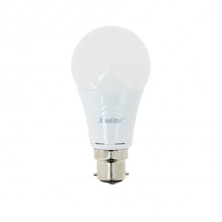 Ampoule LED A60, culot B22, 10W cons. (60W eq.), lumière blanc chaud