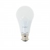 Ampoule LED A60, culot B22, 10W cons. (60W eq.), lumière blanc chaud