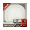 Plafonnier rond - 1400 lumens - double fixations