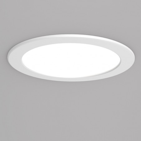 Plafonnier rond - 1400 lumens - double fixations