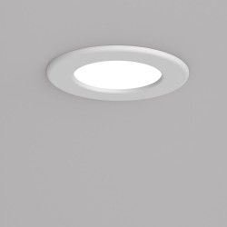 Plafonnier LED Rond - Double fixation - cons. 6W - 400 lumens - Blanc neutre