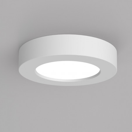 Plafonnier LED Rond - Double fixation - cons. 12W - 850 lumens - Blanc neutre