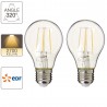 Lot de 2 ampoules Retro-LED A60, cuLot E27, EDF