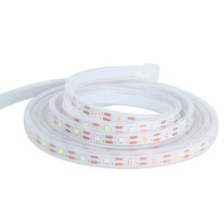 Balise strip LED solaire - 3m blanc -