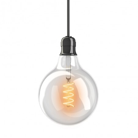 Ampoule LED G125, culot E27, 4W cons. (28W eq.), lumière blanc chaud