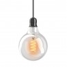 Ampoule LED G125, culot E27, 4W cons. (28W eq.), lumière blanc chaud