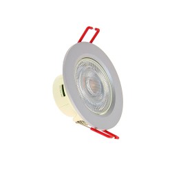 Spot Encastrable LED Intégré - Dimmable et Orientable - cons. 6W (eq. 50W) - 345 lumens - Blanc chaud