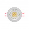 Spot Encastrable LED Intégré - Dimmable et Orientable - cons. 6W (eq. 50W) - 345 lumens - Blanc chaud