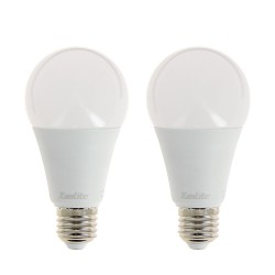 Lot de 2 ampoules LED A60 -...