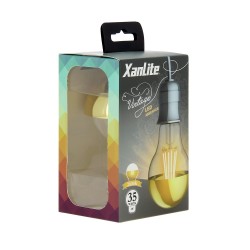 Ampoule LED A60- culot E27 - vintage - gold cover