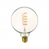 Ampoule LED G125, culot E27, 4W cons. (28W eq.), lumière blanc chaud