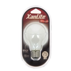 Ampoule à filament LED A60, culot E27, 8W cons. (75W eq.), lumière blanche neutre