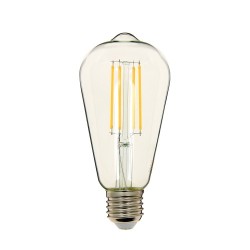 Ampoule RetroLED, culot E27, 8W cons. (75W eq.), lumière blanc chaud