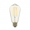 Ampoule à filament LED Edison, culot E27, 8W cons. (75W eq.), lumière blanc chaud