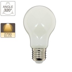 Ampoule RetroLED, culot E27, 7W cons. (60W eq.), lumière blanc chaud