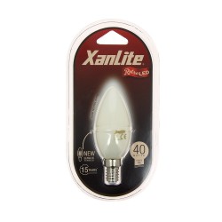 Ampoule RetroLED flamme, culot E14, 4W cons. (40W eq.), lumière blanche neutre