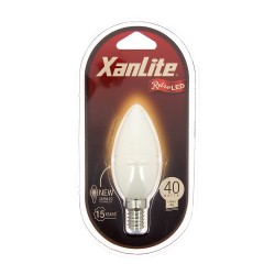 Ampoule RetroLED flamme, culot E14, 4W cons. (40W eq.), lumière blanche chaude