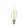 Ampoule RetroLED flamme coup de vent, culot E14, 4W cons. (40W eq.), lumière blanche neutre