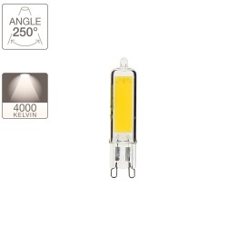 Ampoule RetroLED, culot G9, 3,7W cons. (400W lumens), lumière blanche neutre