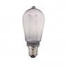 Ampoule LED déco Hologramme Edison au verre fumé, culot E27, 4W cons., 100 lumens, lumière blanc chaud