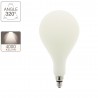 Ampoule LED déco éclairante Poire Opaline au verre lacté, culot E27, 24W cons. (185W eq.), 3200 lumens, lumière blanc neutre