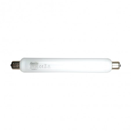 Tube LED S15, 3W .cons (28W .eq), lumière blanche chaude