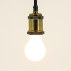 Lot x2 Ampoules à filament LED EDF, standard, opaque, culot E27, conso 8W eq. 75W, blanc chaud